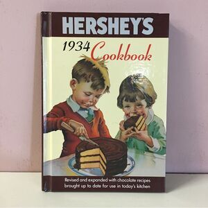 Vintage 1992 Hershey’s 1934 Cook Book Hardcover EUC